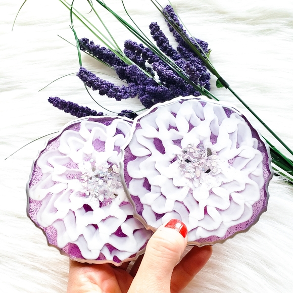 Artisan Other - Resin Coaster Set